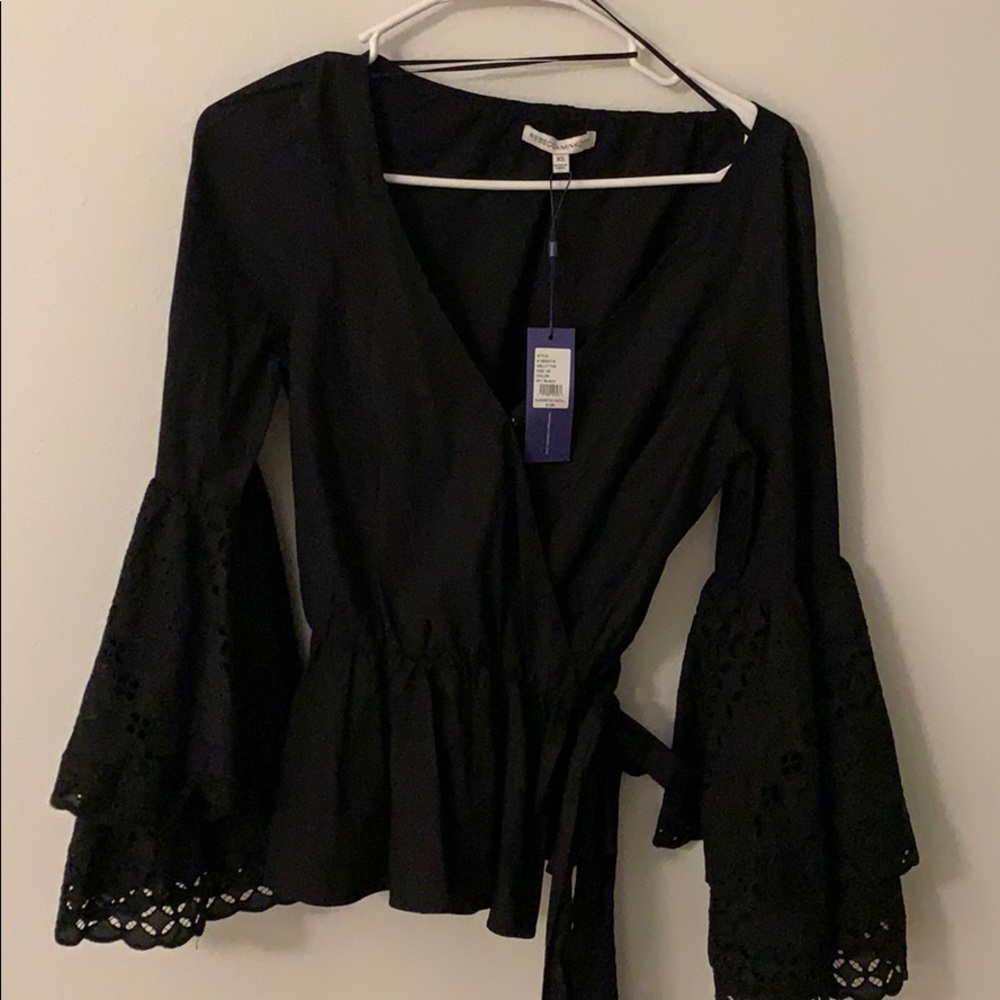 BNWT. Rebecca Minkoff XS top. Black. Never worn.